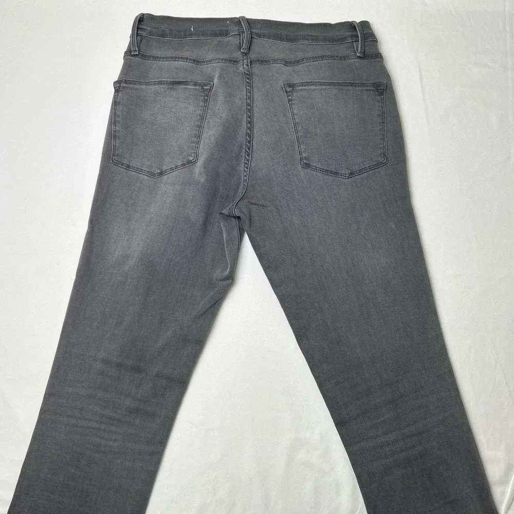 Frame Women Le High Skinny High Rise Stretch Denim Jeans Size 6/28 Charcoal Gray